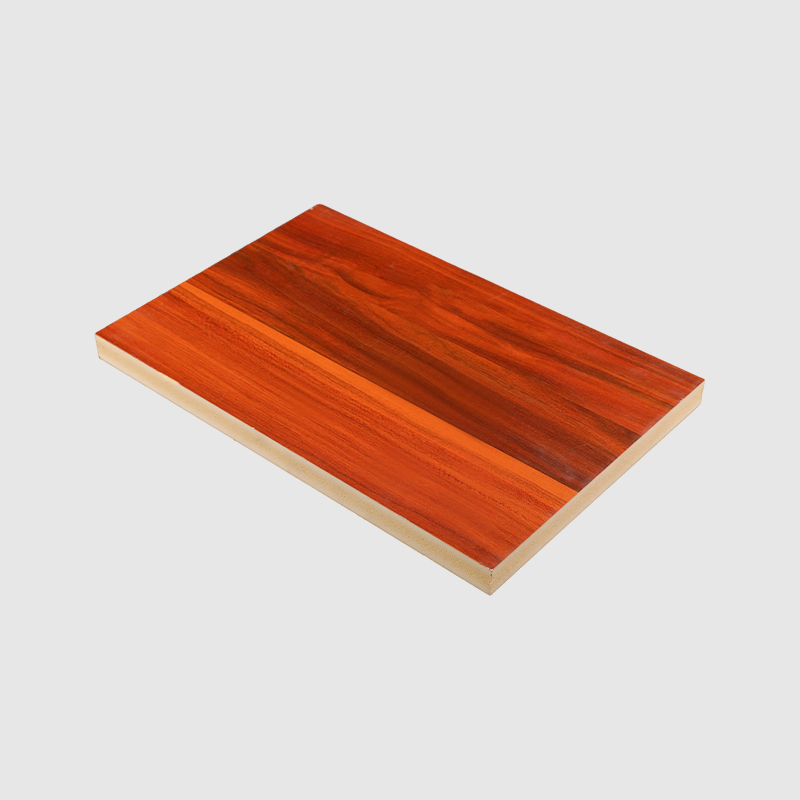 Højdensitet pvc skum pvc dekorative vægpaneler trækorn 10mm