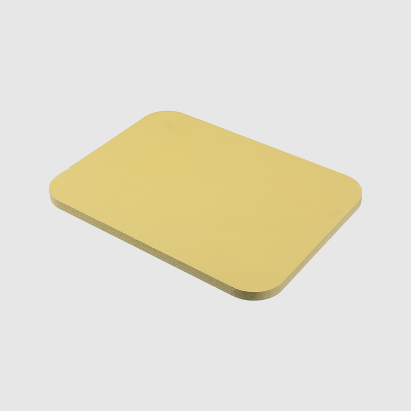 Annonceringsskilte Gul PVC Foam Board Plastic Sheets
