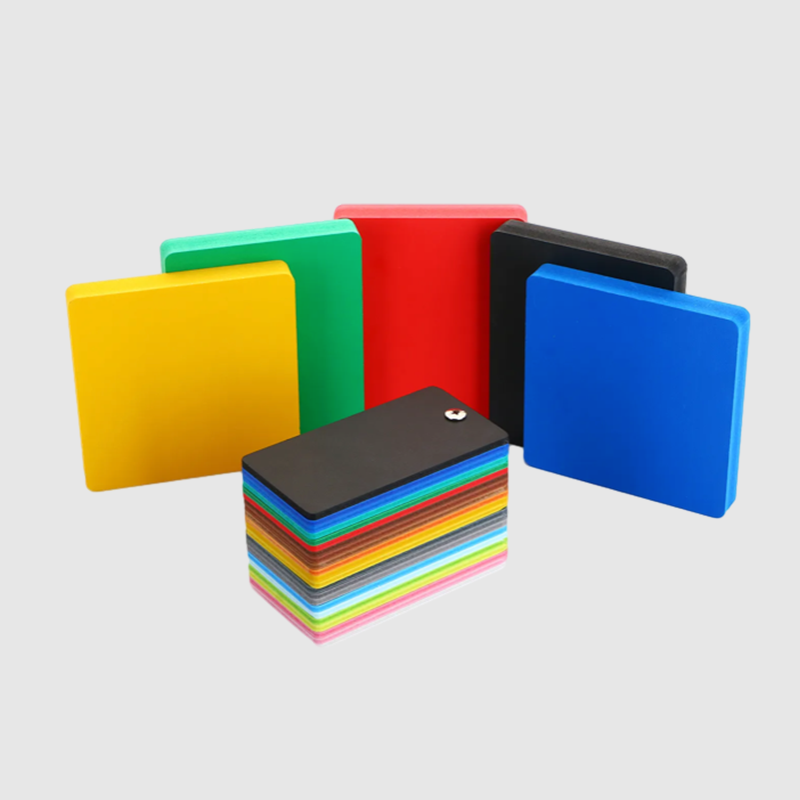 Indendørs dekorationsfarver PVC Foam Board Plastic Sheets